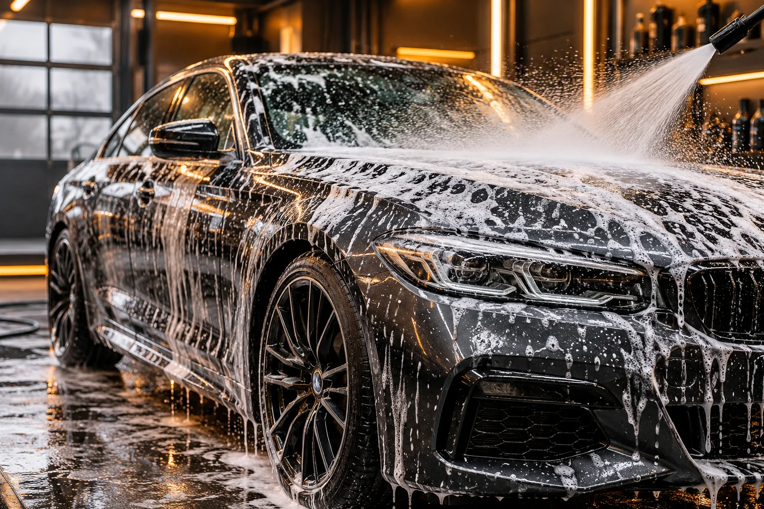 Yıkama & detailing için temsili fotoğraf